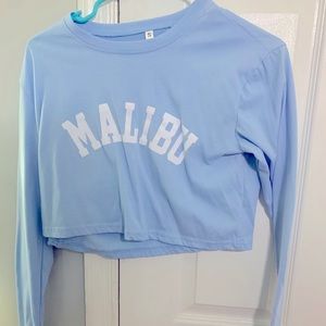 MALIBU - cropped long sleeve